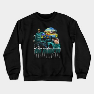 Fernando Alonso Retro Crewneck Sweatshirt